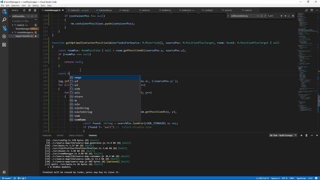 Let's Play Screeps with TypeScript and Visual Studio Code #7 смотреть онлайн