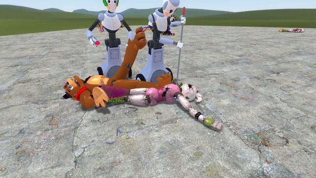 NEW SHATTERED GLAMROCK MOON DROP ANIMATRONIC In Garry's Mod! Five Nights at Freddy's Security Breac смотреть онлайн