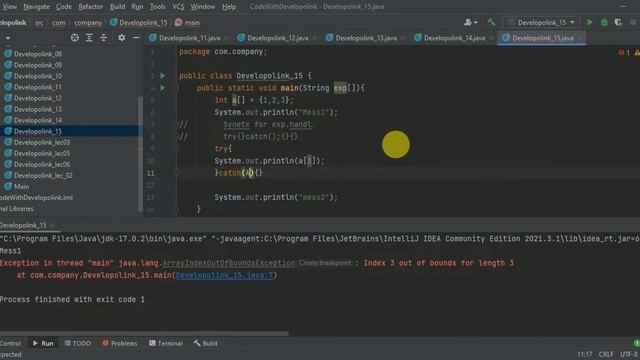 Exception Handling In Java | Exception Handling In Java With Examples смотреть онлайн