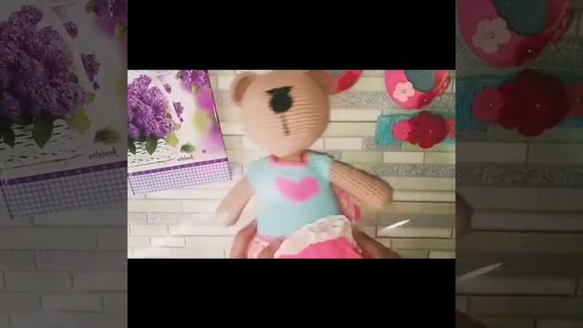 Мишка в стиле тильда. Одеваем мишутку. смотреть онлайн