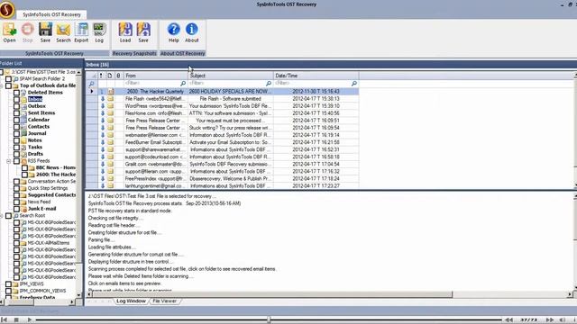 Repair and Recover Outlook OST File | SysInfoTools OST File Recovery Tool смотреть онлайн