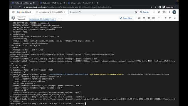 Build an End-to-End Data Capture Pipeline using Document AI #qwiklabs #GSP927 [With Explanation?️] смотреть онлайн