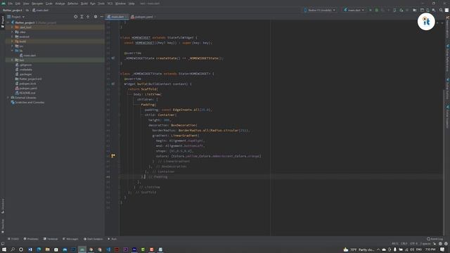 Flutter Gradient: Linear-Gradient, Radial-Gradient & Sweep-Gradient смотреть онлайн