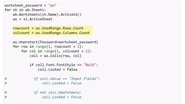 How to Lock Cells in Excel using Python ? (by Cell Color, Font Style, Formula or Cell Value) смотреть онлайн