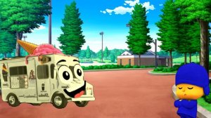 Pocoyo & Ice Cream Truck Help Balloon Sound Variations in 60 Seconds