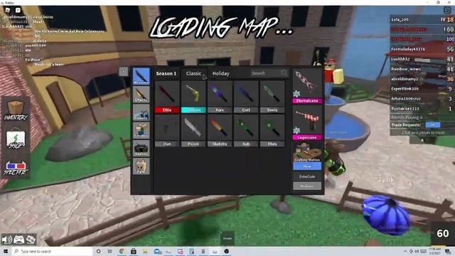 LUGER CANE GIVEAWAY!!!!!! MM2 ROBLOX смотреть онлайн