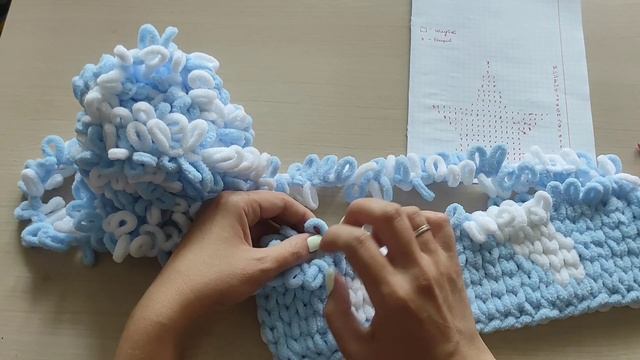 Экспресс МК как я вяжу свои пледы из Alize Puffy More. смотреть онлайн