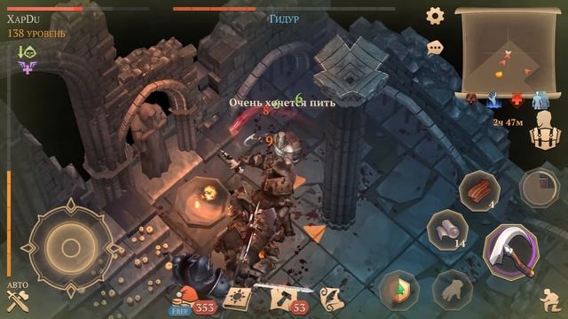 ОХОТА ЗА СЕВЕРНЫМ ВОЛКОМ! ГЕРОИЧЕСКОЕ ПОДЗЕМЕЛЬЕ ЧАСТЬ 3! Grim Soul: Dark Fantasy Survival смотреть онлайн