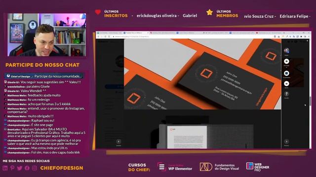 Analisando o Design e Portfolios dos Inscritos #61 ? смотреть онлайн