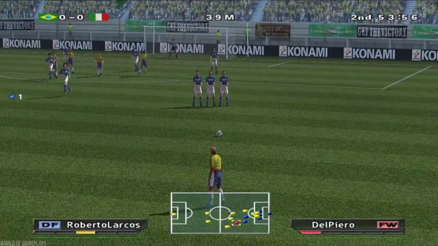Pro Evolution Soccer - PCSX2 1.7.0 (Widescreen Patch) смотреть онлайн