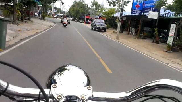 Harley Davidson Trip In Samui / Харлей дэвидсон звук двигателя
