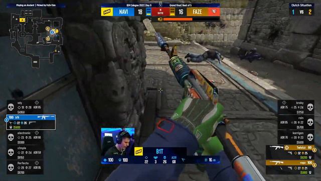 Best Play from EVERY NaVi Player Ever! (CS2 & CS:GO) смотреть онлайн