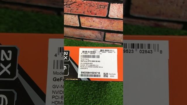 Игровая Видеокарта GIGABYTE RTX 2060 6GB смотреть онлайн