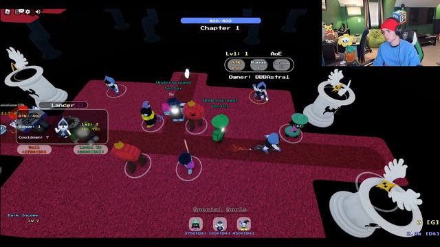 Deltarune Tower Defense Carrying Stream! | Deltarune Tower Defense смотреть онлайн