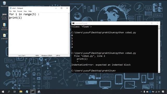 02 Dasar bahasa pemrograman python dan array 1 dimensi смотреть онлайн