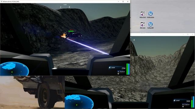 UE4 Hovertank Game - Deathmatch Game Loop Test смотреть онлайн