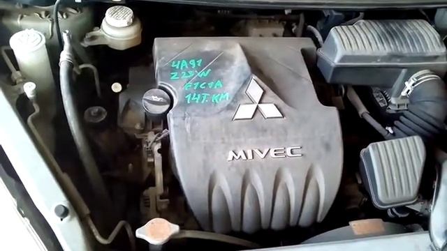 Тест двигателя перед снятием 4A91-0006808