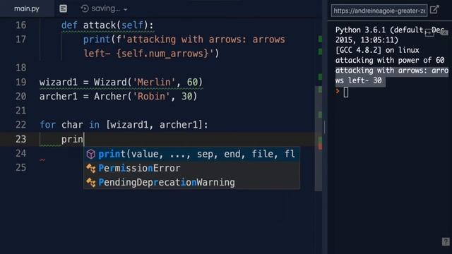 [Language skills Python] Polymorphism - Advanced [Tutorial] смотреть онлайн