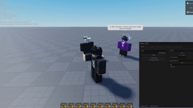 ROBLOX Hash's Boombox Audio Script Hub | ROBLOX EXPLOITING смотреть онлайн