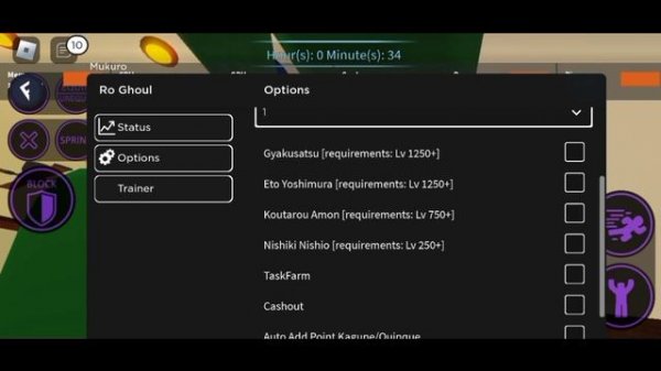 Best Ro-Ghoul Script Pastebin Latest Update Not Patch Script for Mobile PC No Key-system (Roblox)?