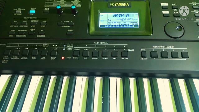 yamaha psr E473 || style revoicing tutorial смотреть онлайн