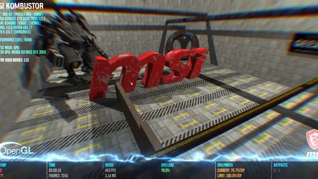 Problemas con las texturas RTX 2060 MSI Kombustor смотреть онлайн