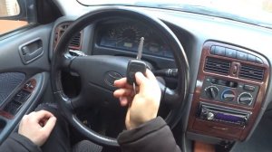 Как привязать ключ Toyota Avensis 1998г