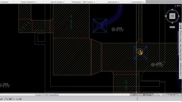 AutoCAD MEP 2013 - Hatch Display Components Enhancements - U.S. CAD Building смотреть онлайн