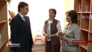 Рабочий визит губернатора в Должанский район.