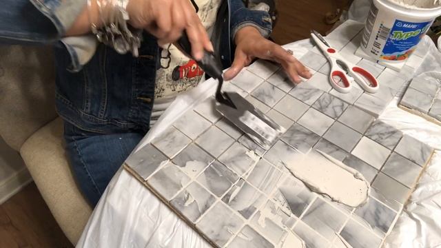 DIY Carrara Marble Placemats And Coasters!!!