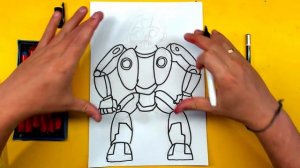 Как нарисовать Трансформера Бамблби / How to draw Transformers Bumblebee