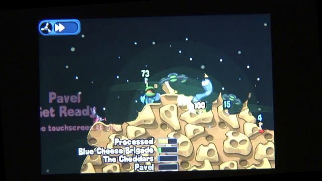 Worms 2 Armageddon. Gameplay 30 round_1 HD смотреть онлайн