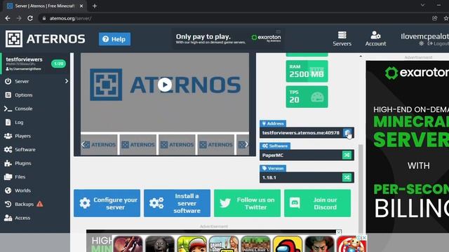 How to make Java and Bedrock crossplay in aternos server смотреть онлайн