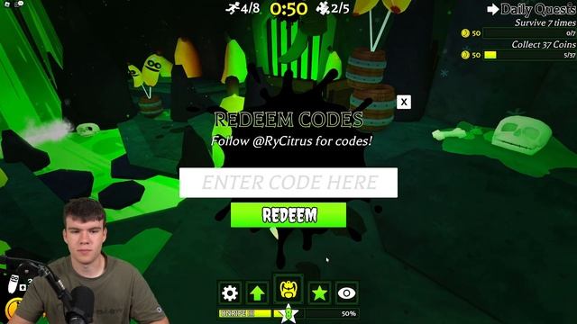 *NEW* ALL WORKING BIRTHDAY UPDATE CODES FOR BANANA EATS! ROBLOX BANANA EATS CODES! смотреть онлайн