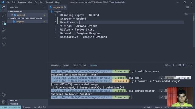 07. MERGING BRANCHES | How to merge a branch in git ? | GIT & GITHUB COURSE смотреть онлайн