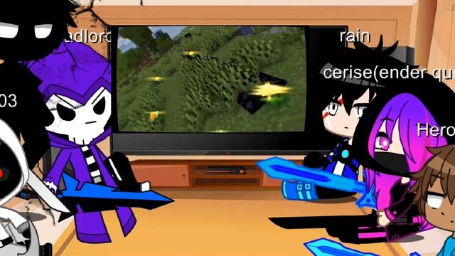 rainimator and Minecraft entities react to entity 303 and dreadlord vs Herobrine смотреть онлайн
