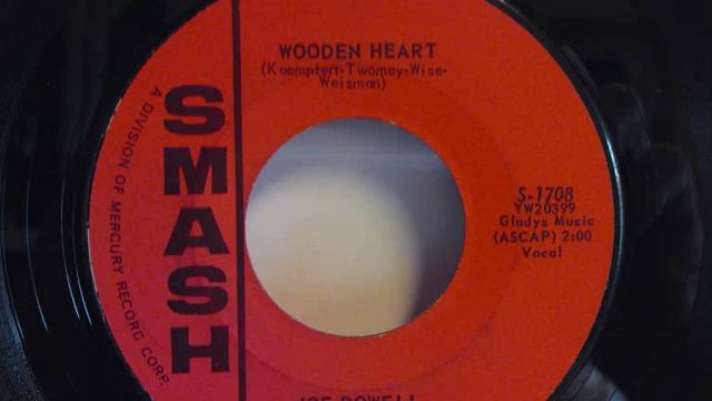 Joe Dowell - Wooden Heart смотреть онлайн