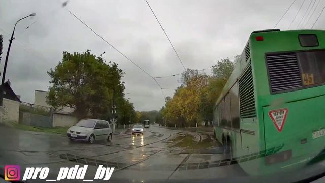 Обгон и опережение. Места где они запрещены и разрешены. смотреть онлайн