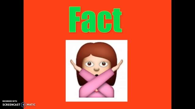 Fact Or Opinion Game!