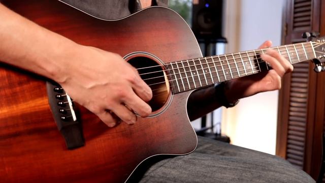 Hear The Cort Core-GA Blackwood Acoustic Guitar смотреть онлайн