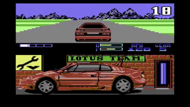 Lotus Esprit Turbo Challenge Review for the Commodore 64 by John Gage смотреть онлайн