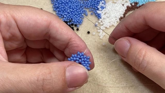 Новогодний шарик из бисера | Часть 1 || Совместное плетение смотреть онлайн