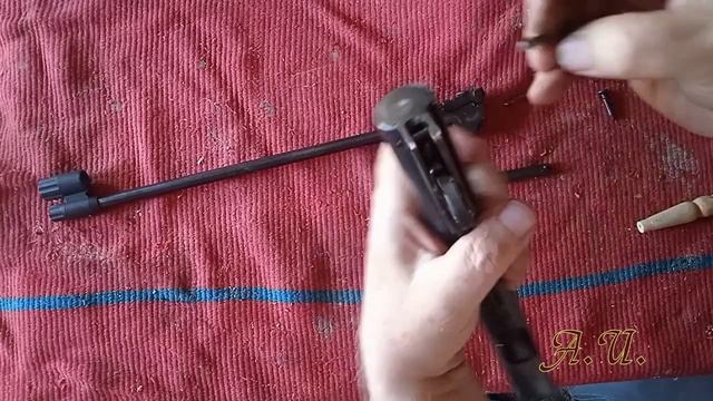 Сборка пневматической винтовки МР-512. смотреть онлайн