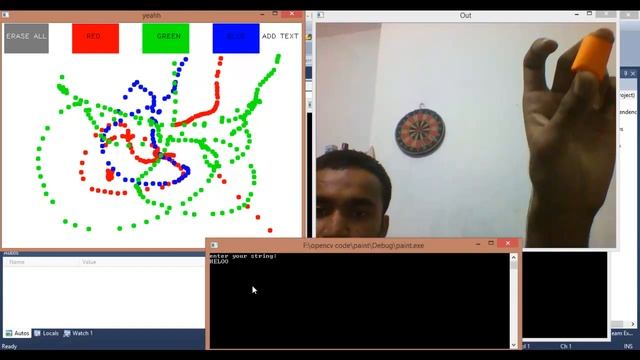 Paint Using OpenCV смотреть онлайн