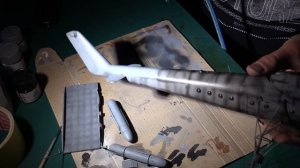 Покраска модели вертолета Ми-10