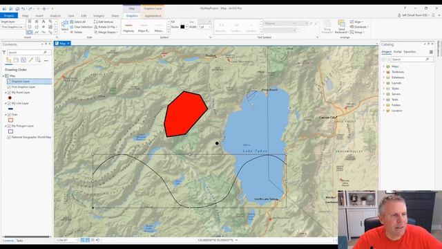 GIS Skills: ArcGIS Pro Introduces Graphics Layers Part 1 смотреть онлайн