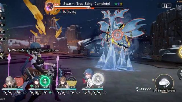 【Honkai: Star Rail】This is the power of 49 blessings!!!! | Simulated Universe: Swarm Disaster Diff смотреть онлайн