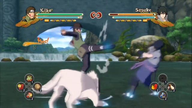 Naruto Shippuden Ultimate Ninja Storm 3: Kiba Infinite Combo смотреть онлайн