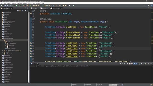JavaFX TreeView ? смотреть онлайн