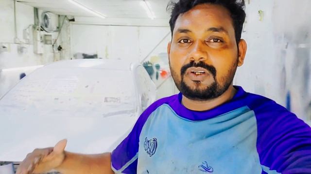 Toyota corolla full body Repaint | Car repair ajman UAE | how to paint Car смотреть онлайн